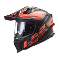 Adventure Helm LS2 MX701 EXPLORER Alter Mat Zwart-Neon Oranje