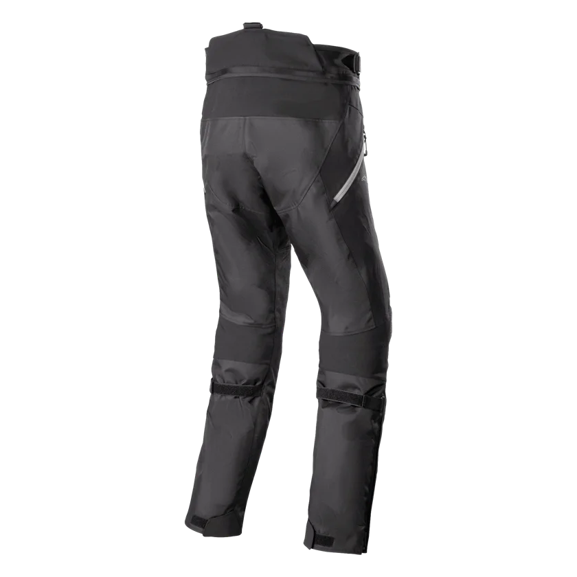 Alpinestars Stella Bogota Pro Drystar 4-Seizoenen Motorbroek in zwart, ontworpen voor vrouwelijke motorrijders met waterdicht Drystar®-membraan, afneembare thermische voering en CE-Level 2 protectie. Ideaal voor rijden in alle weersomstandigheden.