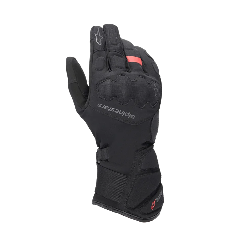 Motorhandschoenen Alpinestars Tourer W-7 V2 Drystar zwart met Thinsulate™ isolatie, Drystar® membraan en CE-knokkelbescherming.