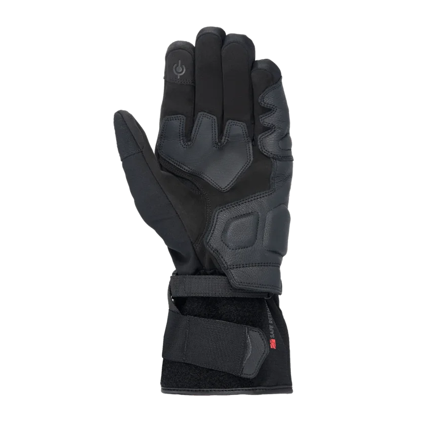 Motorhandschoenen Alpinestars Tourer W-7 V2 Drystar zwart met Thinsulate™ isolatie, Drystar® membraan en CE-knokkelbescherming.