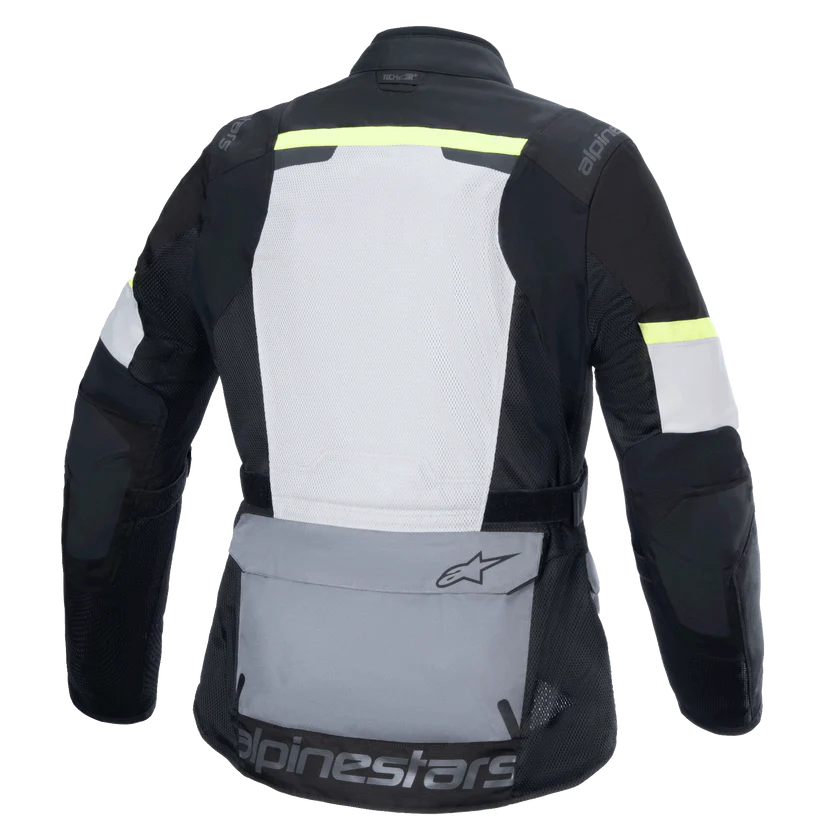 Motorjas Alpinestars Andes Air Drystar Ice Grijs-Donkergrijs-Zwart