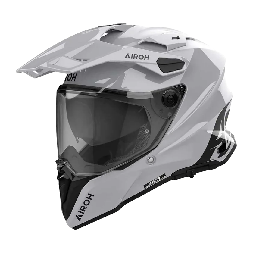 Airoh Commander 2 integraalhelm met carbonvezel schaal, modulair ontwerp en geavanceerd ventilatiesysteem.