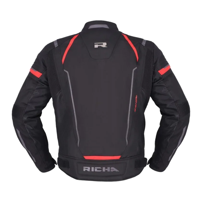 Motorjas Richa Airstream 3 Zwart-Rood